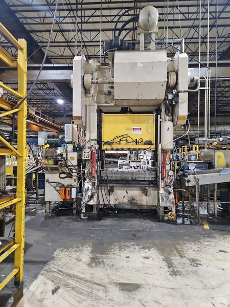 300-ton Blow SC2-300-60-42 Straight Side Mechanical Press For Sale, Year 1997