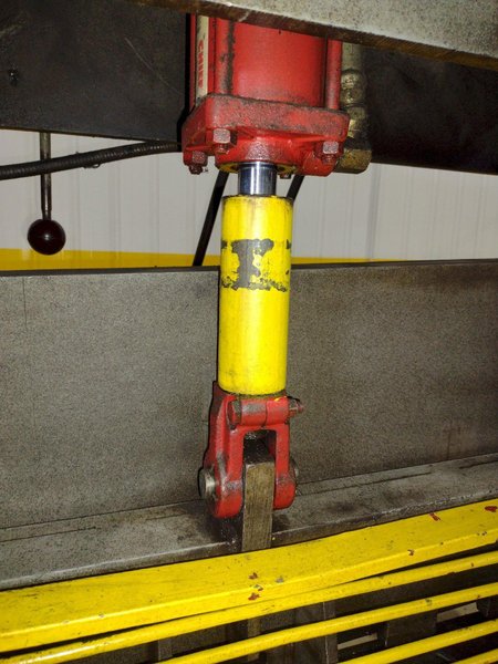 6&#039; x 3/8&quot; HTC MODEL #375-6S HYDRAULIC SHEAR: STOCK #21236