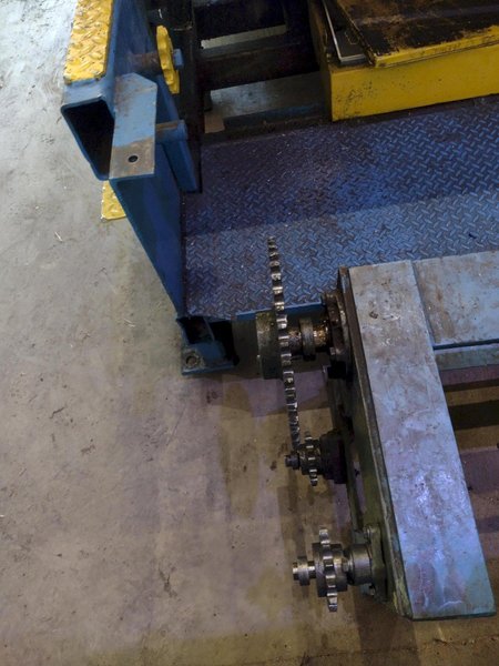 60" x 14 GA X 20,000 LB IOWA PRECISION MODEL #SLR6014-2.5 SLITTING CUT TO LENGTH COIL SLEAR LINE: YOBRO #26015