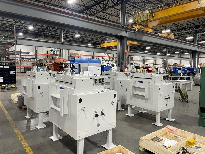 (NEW) CHS Servo Roll Feed Straightener Combination Press Feed 24&quot; Wide (IN STOCK READY FOR SHIPMENT)