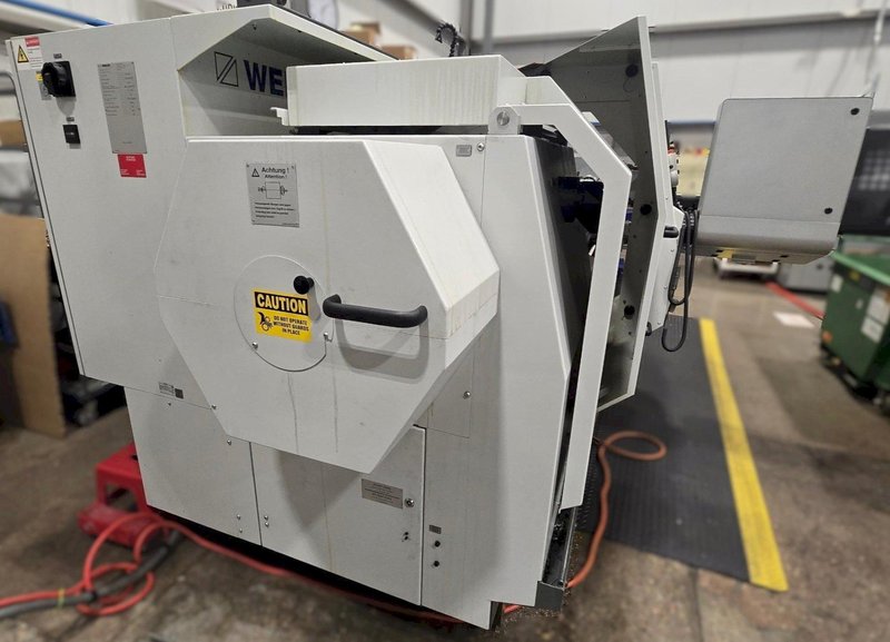 Weiler E-80 X 4500 Yr. 2017 6.5" Big Hole 177" Centers Flat Bed 2 Axis CNC Lathe