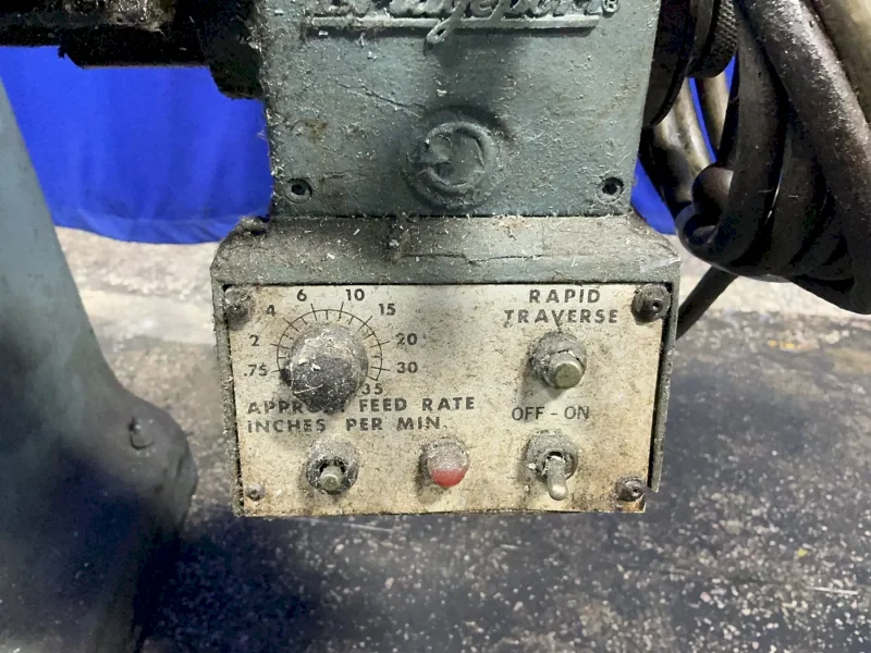 BRIDGEPORT 9”X42” VERTICAL MILL  -  0379