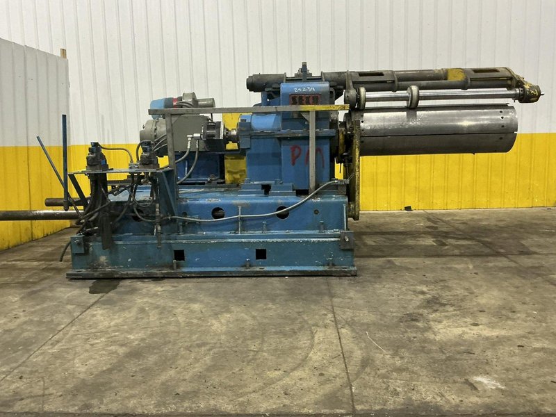 20,000 LB x 54" W X 53" OD SECO MODEL1860 MOTORIZED 100 HP COIL RECOILER: YOBRO #25239