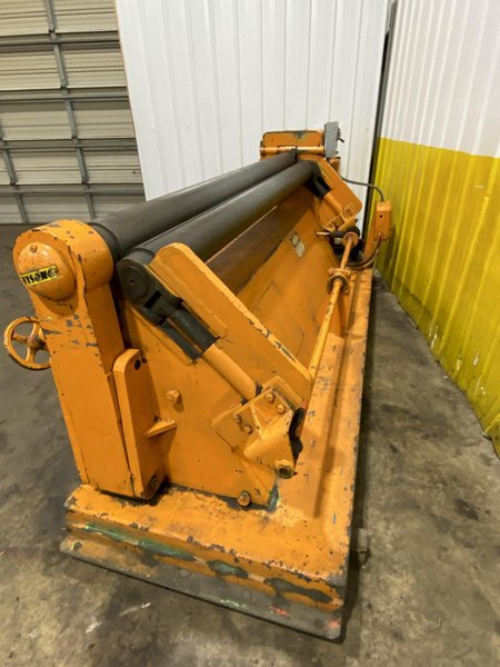 8&#039; X 10 GAUGE WYSONG MODEL #D-96 PLATE BENDING ROLL : STOCK #18273