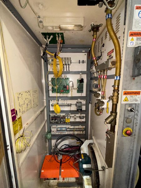 250 KW THERMATOOL MODEL #CF14-1506460 SOLID STATE HF WELDER SYSTEM, THERMAVIEW CONTROLS: YOBRO #24310