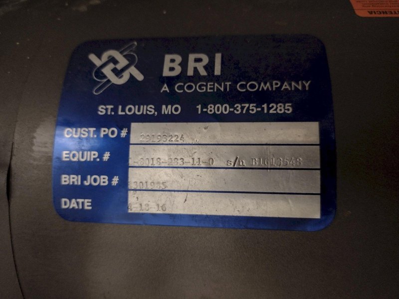 20” ELECTROVERT MODEL AQUASTORM 100 IN-LINE CLEANER WASHER: STOCK #23496