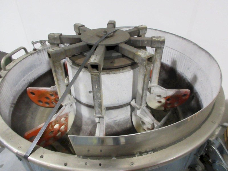 Sweco Vibro-Energy FMD-10HA Finishing Mill, 10 Cubic Ft Hopper, with Rotary Agitator