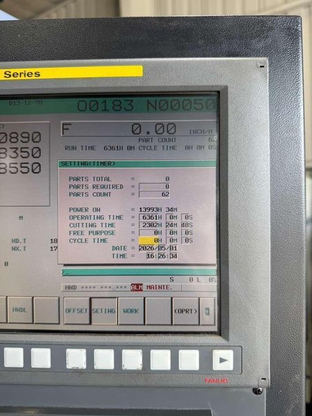 Doosan DNM-500 CNC Vertical Machining Center – TSC Mill
