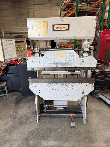 17 Ton x 4′ Di-Acro 14-48-1 Hydraulic Press Brake, 1976 – Backgauge