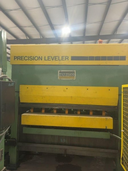 60" X .105" X 40,000 LB HERR VOSS HIGH SPEED CUT TO LENGTH LINE : YOBRO 26152