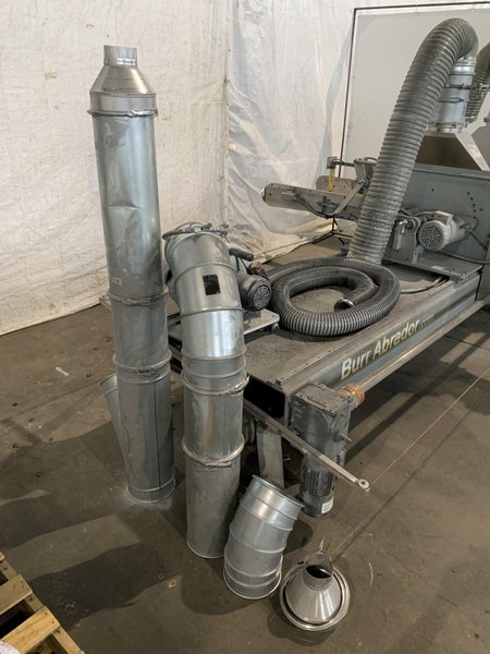 96&quot; X 96&quot; BURR-ABRADOR TOP SIDED DEBURRING MACHINE. STOCK # 0746323