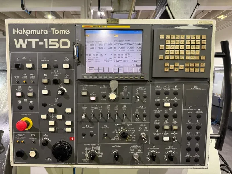 NAKAMURA TOME WT-150 Multi Axis CNC Lathe Y 2008’ #7992