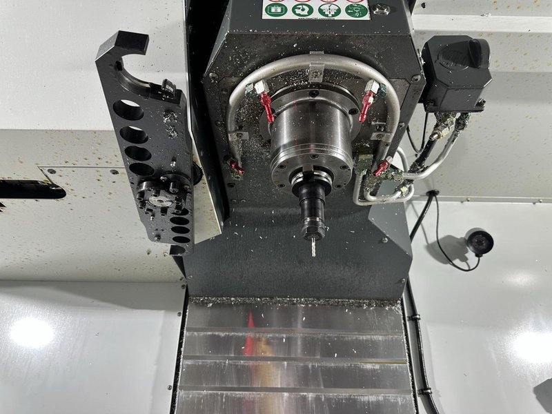 Haas VF-5SS 5 Axis VMC, 2021 – WIPS, Haas Rotary