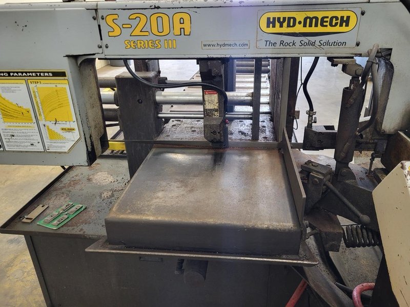 13″ X 18″ HYD-MECH S-20A Series III Automatic Horizontal Bandsaw, 2008