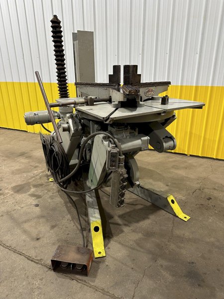 3,000 LB P&amp;H MODEL #WP3A POWER ELEVATING WELDING POSITIONER WITH PANDJIRIS GRIPPER: STOCK #19502