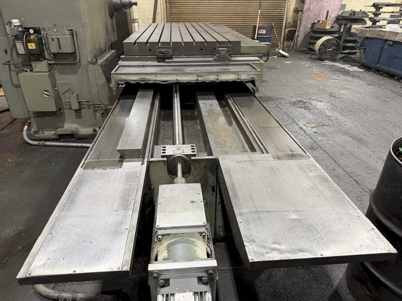 5" DEVLIEG 5K-120 CNC HORIZONTAL BORING MILL WITH UPDATED FAGOR CONTROL. STOCK # 0219826