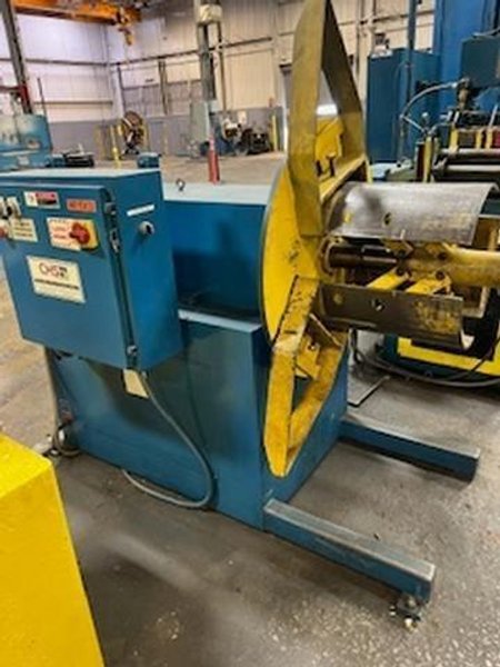 4,000# X 20" CHS NONPOWERED  UNCOILER  COIL REEL STOCK #3644