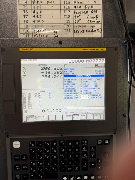 2022 Fanuc ROBODRILL α-D21MiB5 2ZG939
