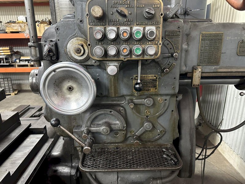 3&quot; DEVLIEG 3B-48 HORIZONTAL BORING MILL. STOCK # 0255124