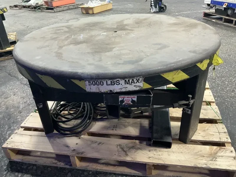 42" TABLE / 5000 LB PALLET DECOILER  -  F713-20-B5-J