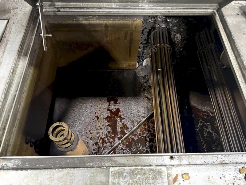 3-STAGE RANSOHOFF ROTARY DRUM BATCH AUTOMATIC PARTS DEBURR &amp; WASHER SYSTEM, NEW 2013: YOBRO #24300