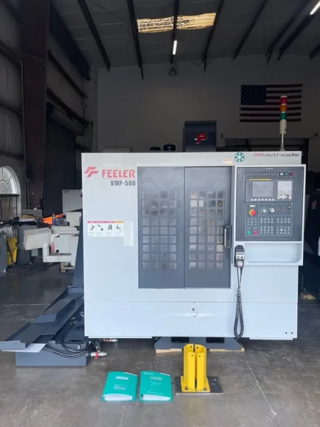 FEELER VMP-580 4 Axis CNC Vertical Machining Center 2012’ #6575