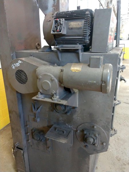 3.5 CU FT ZERO 7.5 HP SHOT WHEEL TUMBLE TYPE SHOT  BLAST MACHINE: STOCK #12725