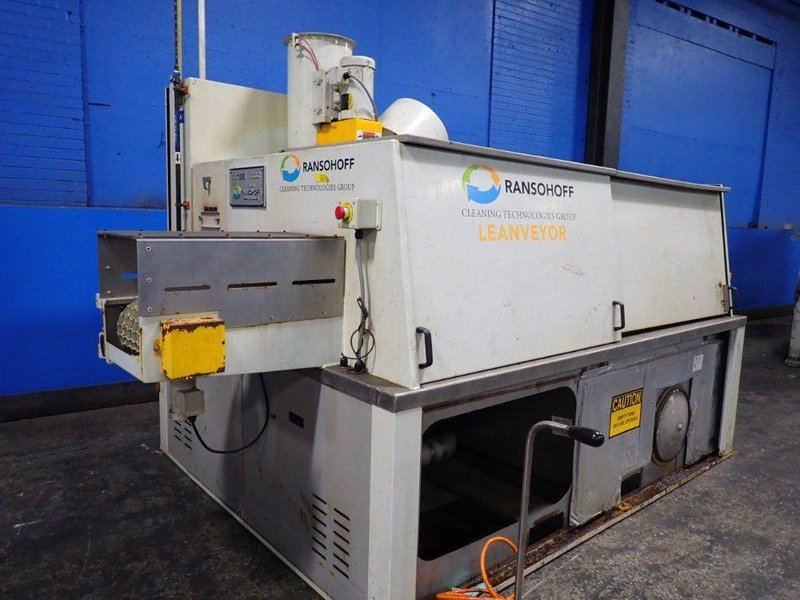 RANSOHOFF 210 GAL CONVEYORIZED PARTS WASHER