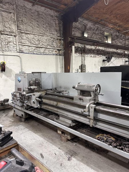 120″ Cincinnati Engine Lathe, 1964 – Tailstock, 15″ 3-Jaw Chuck, 2.375″ Through Hole