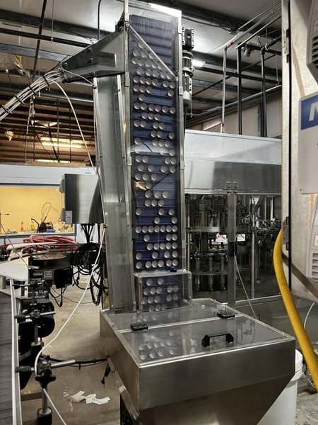 Norland International Complete line with (2) GlassPak66 Monoblock Systems (16oz and 25 Oz)  for Glass or Aluminum with Fluid Solutions 3 Head ROPP Capper, 2020: