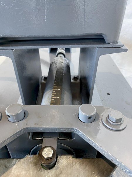 2&quot; GREENLEE MODEL 795 HORIZONTAL HYDRAULIC TUBE BENDER. STOCK # 0742622