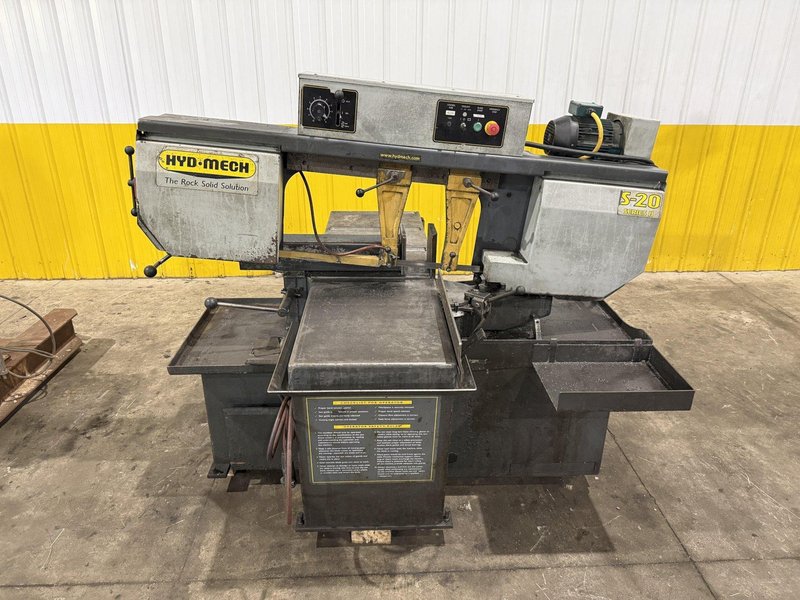 13" X 20" HYD-MECH MODEL #S20 SWIVEL MITRE HORIZONTAL BANDSAW: YOBRO #25184