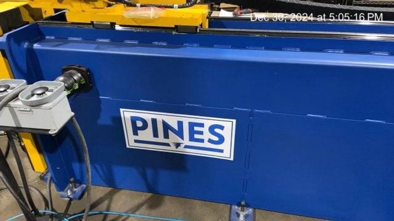 2021 Pines e40 Electric 10 - Axis CNC Rotary Bender (#5495)