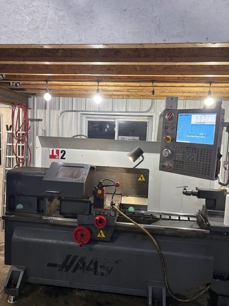 Haas TL-2 CNC Lathe, 2012 – Coolant Tank &amp; Pump, Single Phase, Low Hours, Tailstock, IPS
