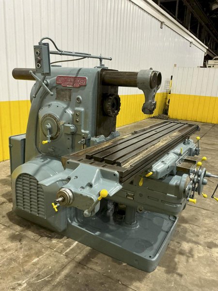 #4 KEARNEY &amp; TRECKER MILWAUKEE MODEL 4CK HORIZONTAL MILLING MACHINE: YOBRO #23955