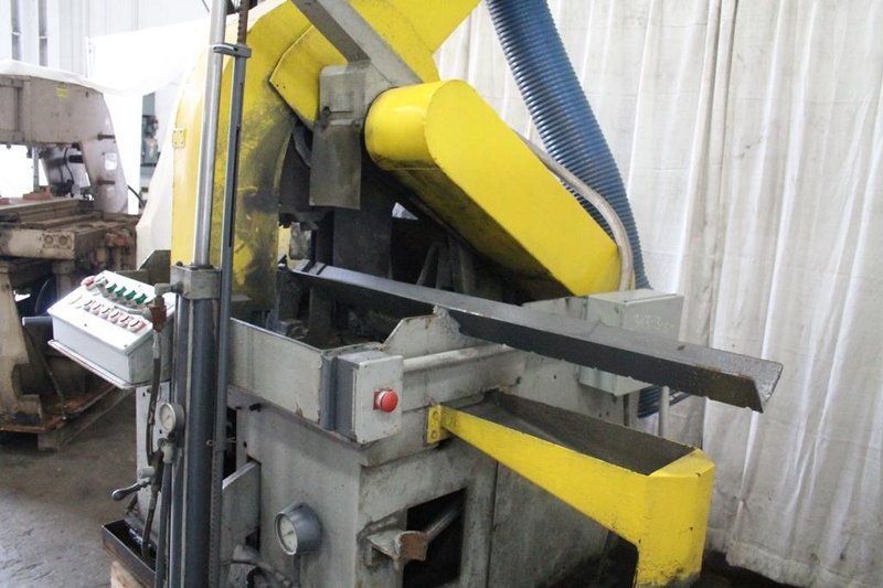 20' UNION CARBIDE POWER FEED ABRASIVE SAW: STOCK #65060