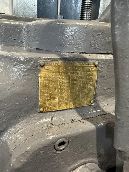 4&quot; GIDDINGS &amp; LEWIS 340-T HORIZONTAL BORING MILL. STOCK # 0668225