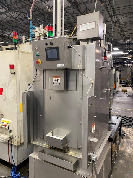SYSTEM TECHNOLOGIES MODEL #CMI-123-480 CLEAN MACHINE HIGH PRESSURE STAINLESS STEEL PARTS WASHER: STOCK #14484