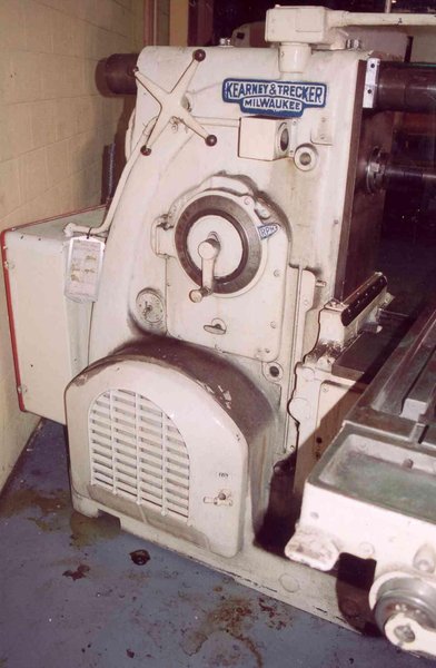 KEARNEY &amp; TRECKER MODEL #430-TF20 PLAIN HORIZONTAL MILL: STOCK #16788