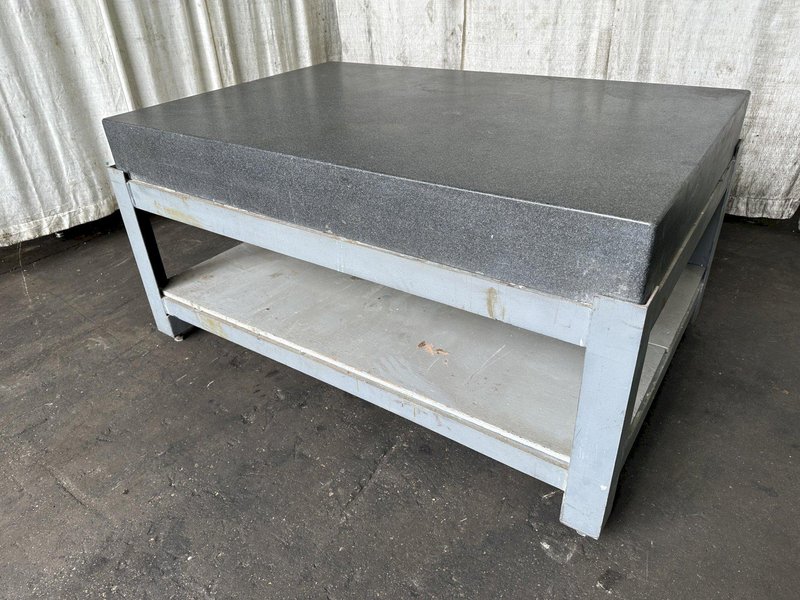 4&#039; X 6&#039; ROCK OF AGES BLACK GRANITE PLATE STOCK #77078