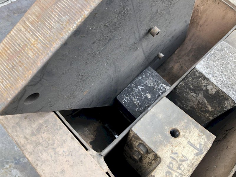 200 TON WATSON-STILLMAN HORIZONAL HYDRAULIC WHEEL PRESS: STOCK #17204