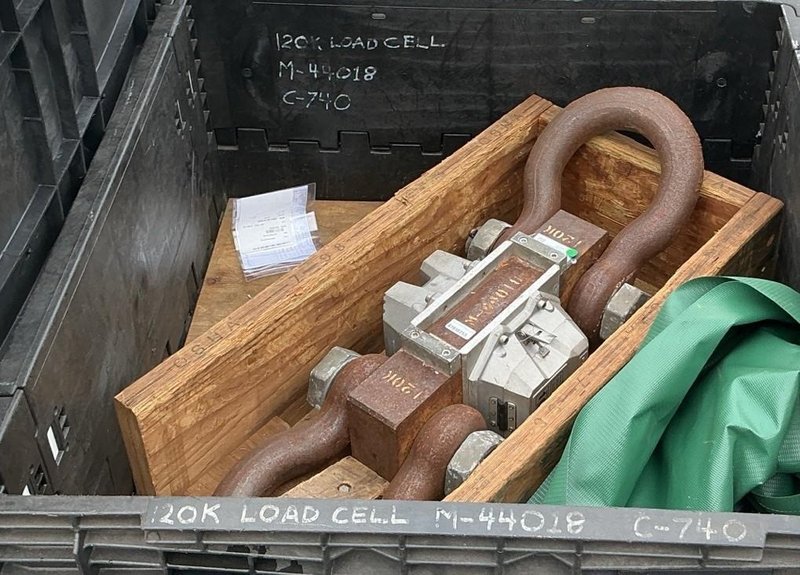 120,000 LBS MSI MODEL #6260CS TRANS-WEIGH WIRELESS CRANE SCALE: YOBRO #24761