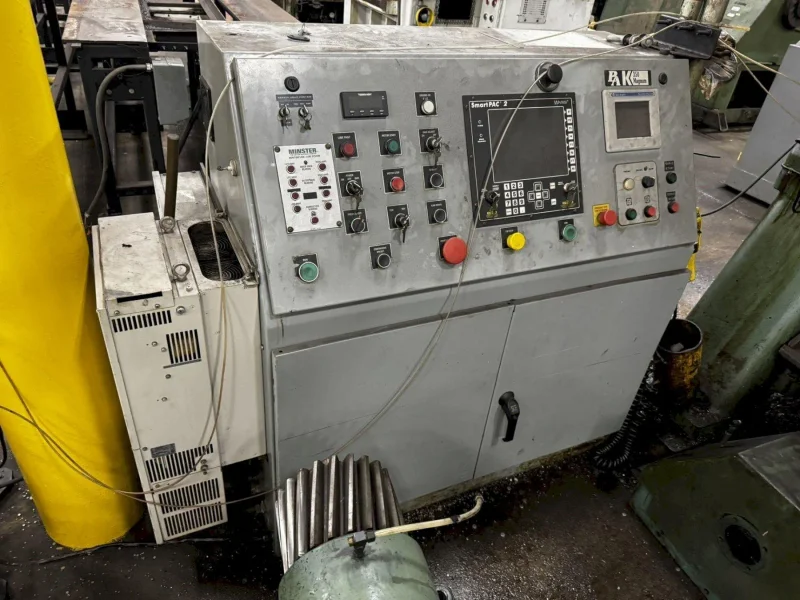 150 TON MINSTER E2-150-42-30 HEVI-STAMPER STRAIGHT SIDE PRESS: YOBRO #23911