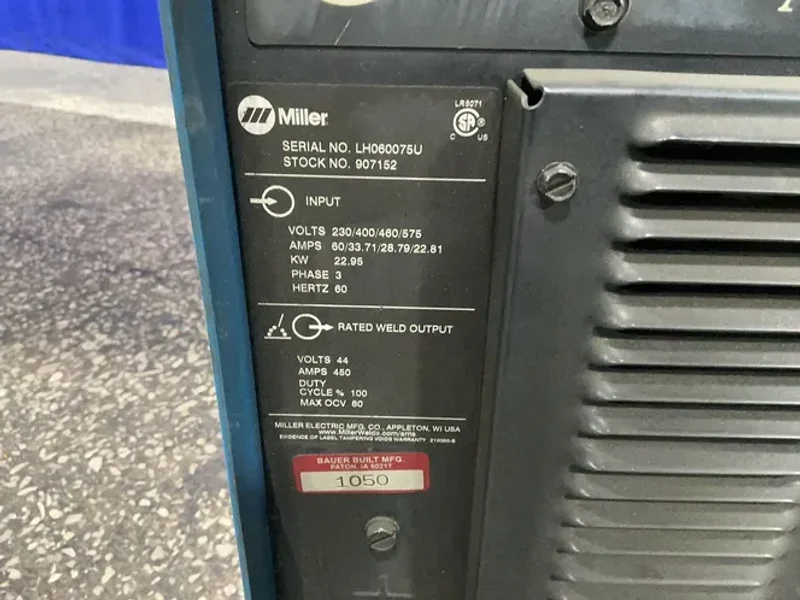 Miller  450 A  Welder  - Axcess 450