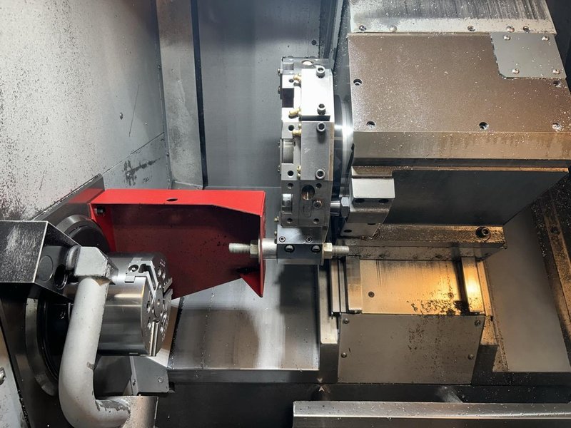 Haas ST-10 CNC Lathe, 2013 – Tool Presetter, Chip Auger