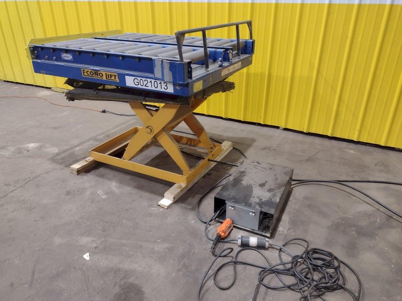 4,000 LBS X 48" X 40" ECONO LIFT MODEL SL2340 HYDRALIC SCISSOR LIFT TABLE: STOCK #20942