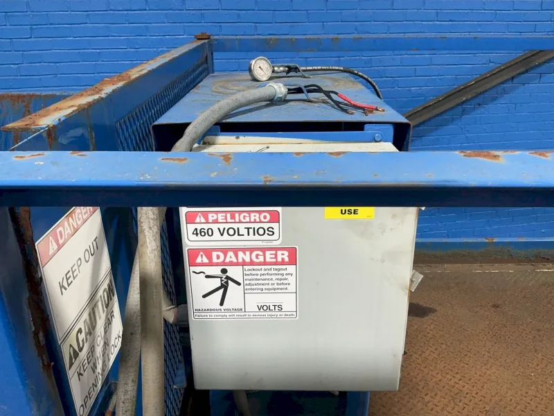 WASTEQUIP 56500 MAX FORCE RATING, 60”X43”X31” COMPACTOR  -  245HD