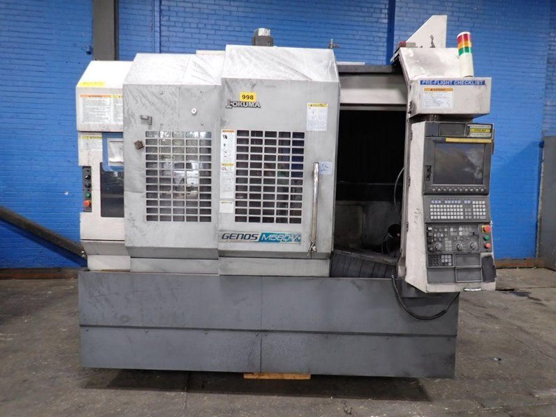 OKUMA CORPORATION 22" X 51" CNC VMC  -  GENOS M560-V