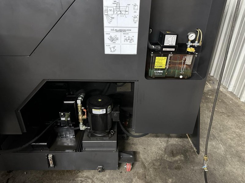 Smart NL6000LM CNC Lathe, 2023 – 24″ Chuck, Live Tooling, Steady Rest, Box Ways
