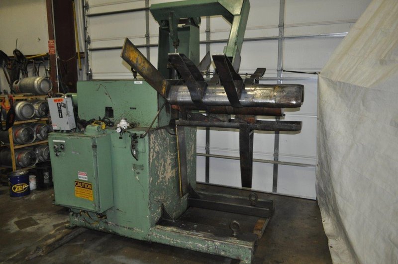 20,000 lb x 48&quot; AIR FEEDS UNCOILER Stock # 14222